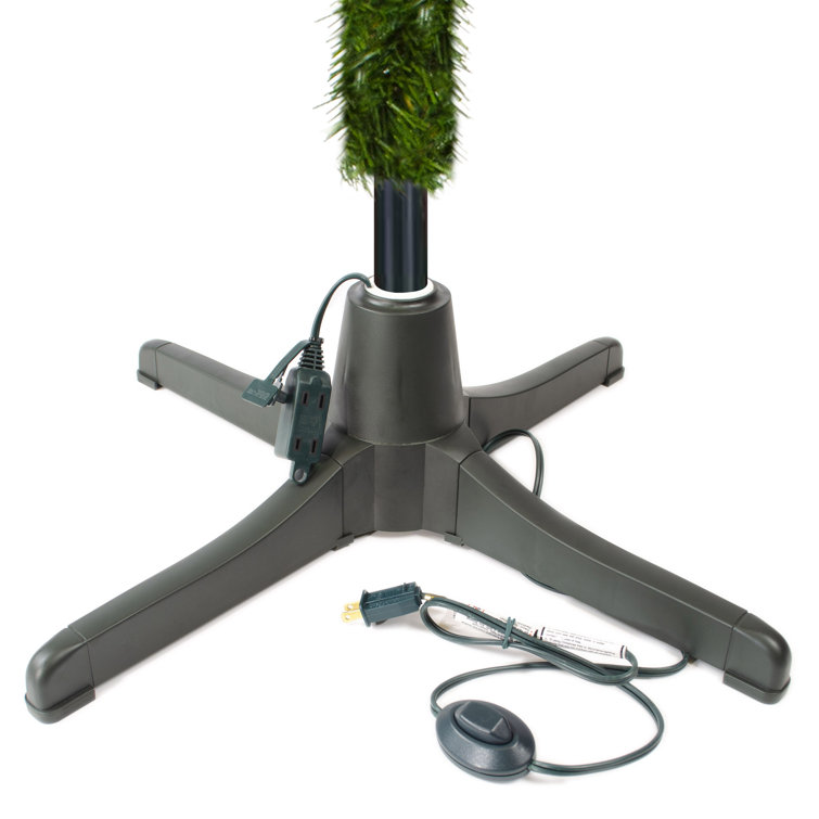 The Holiday Aisle® Resin Rotating Rotating Tree Stand For Max. Tree